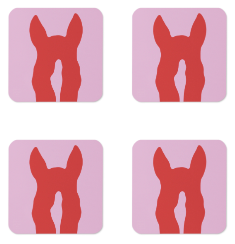 My Equi Art / Coaster 4 pack