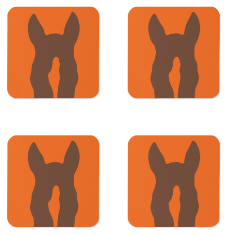 My Equi Art / Coaster 4 pack