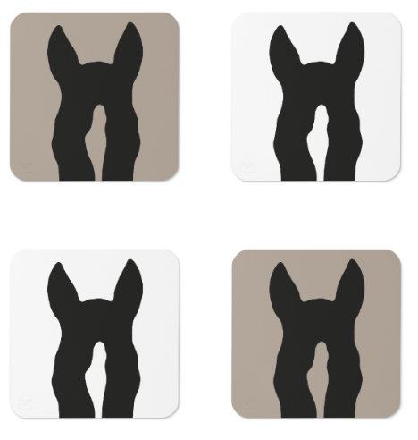My Equi Art / Coaster 4 pack