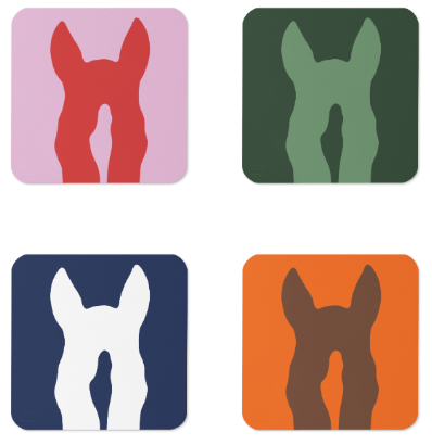 My Equi Art / Coaster 4 pack