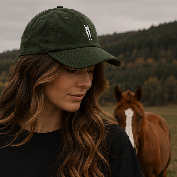 My Equi Art / Cord-Kappe - Herbstedition