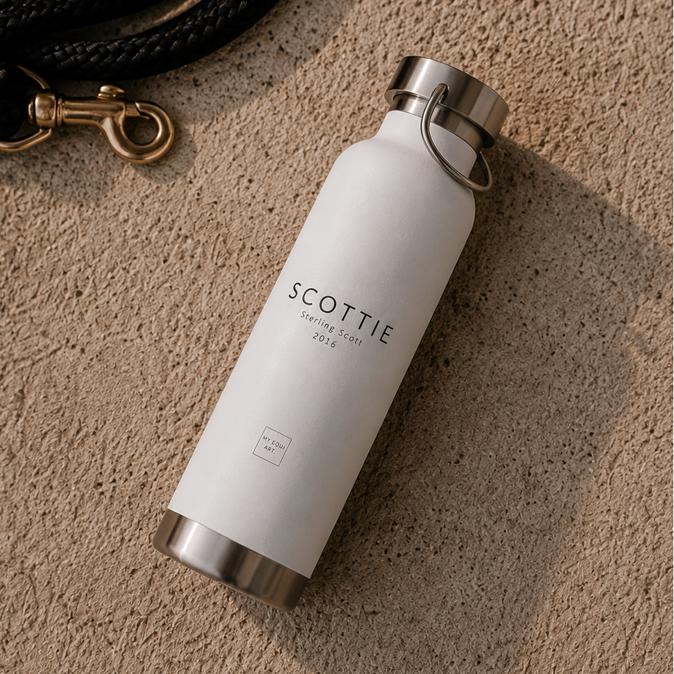 My Equi Art / Flasche - White Limited Edition