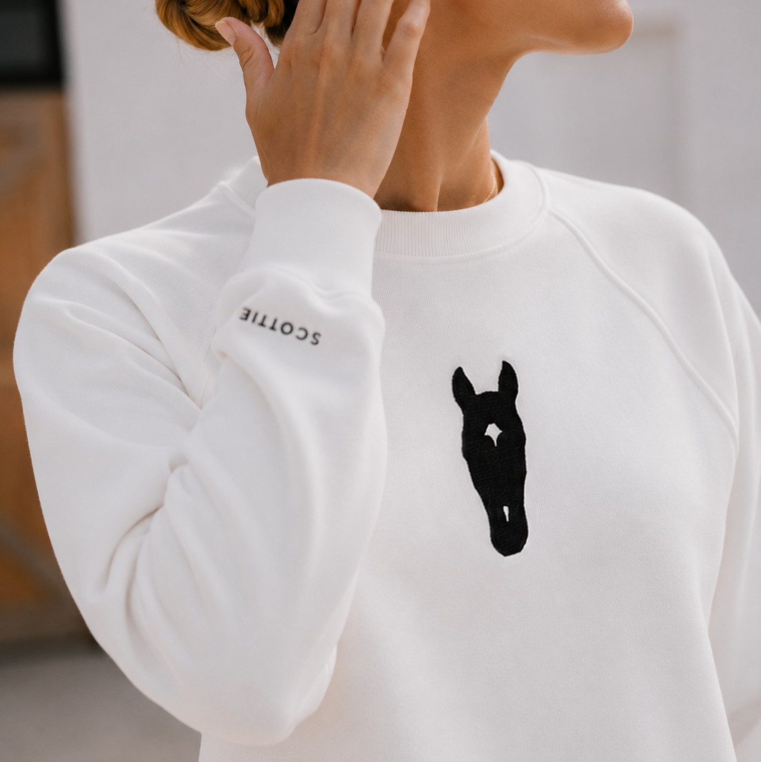 My Equi Art / Sweat-shirt - Édition limitée blanche