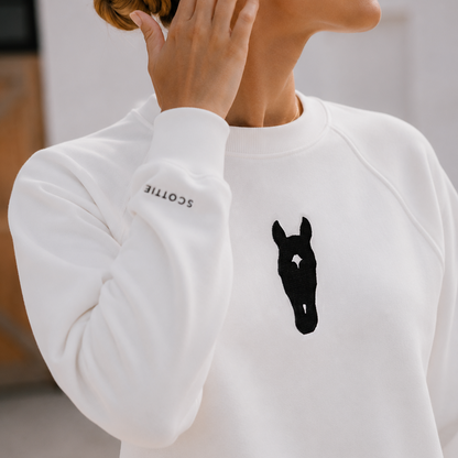 My Equi Art / Sweat-shirt - Édition limitée blanche